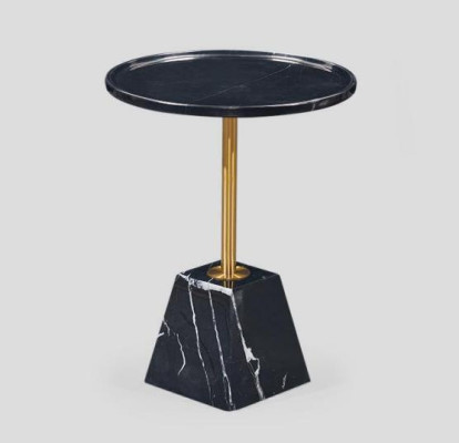 Zwarte bijzettafel, designer bijzettafels, stijlvolle salontafels