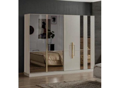 Kast Kledingkast Kast Slaapkamer Wit Modern Hout Luxe