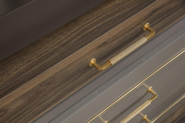Kaptafel Console Luxe Meubels Bruin Ontwerp Hout Consoles Nieuw