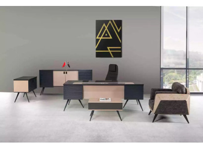 Modern thuiskantoorset Luxe kantoormeubels archiefkast bureau