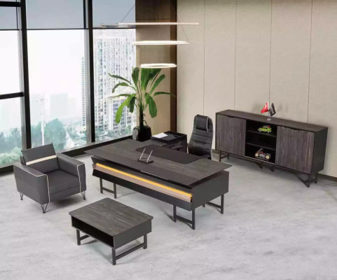 Hoekbureau kast salontafel Moderne kantoormeubelen Luxe design