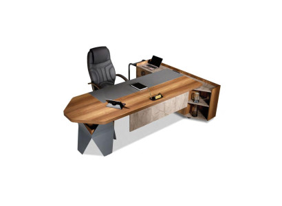 Bureau Bureauhoekbureau Hoekbureau Werktafel Kantoor Hout Bruin