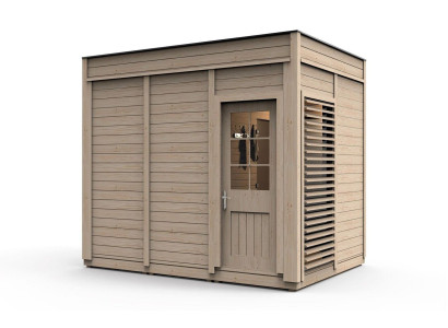 Sauna Holz Woodpro Tuinhout Sauna Buitensauna's Droge sauna 345x245x318