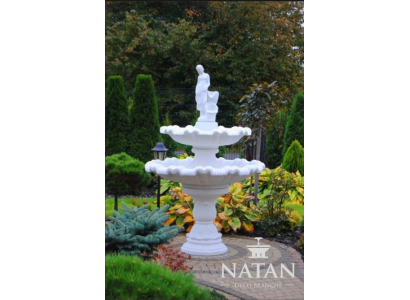Versierde fontein figuur fontein decoratie tuin fontein vijver 197 cm.   Versierde fontein figuur fontein decoratie tuin fontein vijver 197 cm.