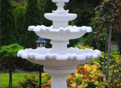 Zierfontein Watersculptuur Fontein Deco Tuin Fontein Vijver 187 cm Nieuw