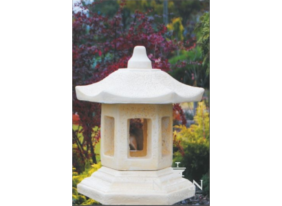 Buitenlamp Lamp Terras Steen Sculptuur Verlichting Lantaarn Tuin