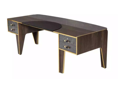 Bureau met laden Kantoor meubels Tafel Luxe kantoor 220x95