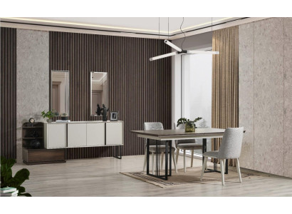 Eethoek Eetgroep Eetkamer Groep Eettafel Stoelen 10-delig Hout Wit