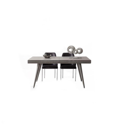 Eetkamerset Eetkamermeubels Eethoek Eettafel Eettafel Stoelen 6-delig Grijs