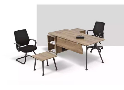 Compleet kantoorset kantoorinrichting bureaus salontafel design