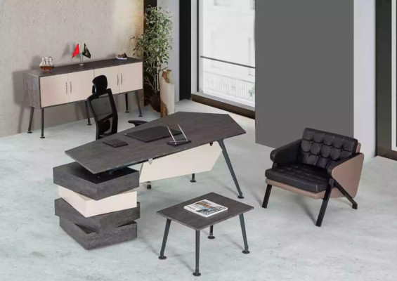 Meubels Tafels Bureau Werkkamer Houten Tafel Kantoor Inrichting Modern