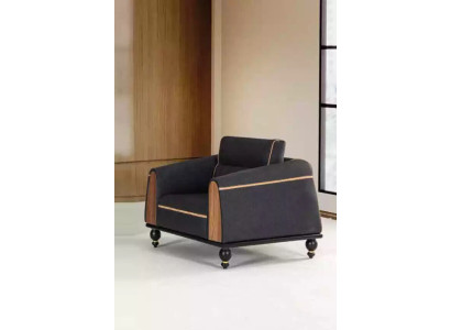 Designer fauteuil Nieuwe meubels Zwart Zitplaats Kantoor Luxe Gestoffeerde fauteuil