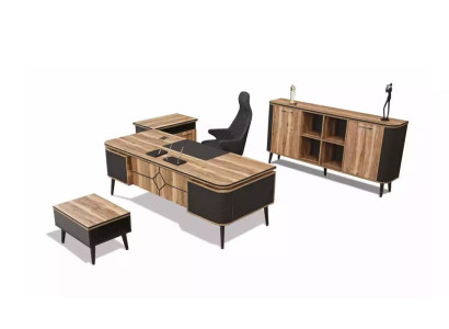 Kantoor kast Bruin werkkamer Kantoor Kantoor meubilair Kast Plank Ontwerper