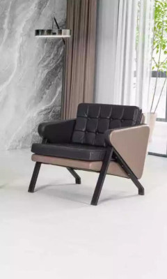 Moderne fauteuil kantoor stof meubels gestoffeerd stofontwerp nieuw