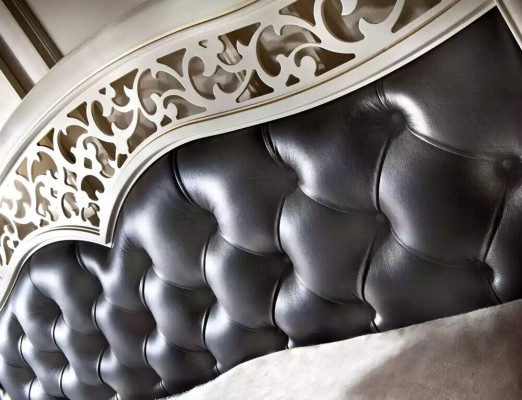 Bed meubels Ontwerp Bedden wit Tweepersoonsbed Luxe Slaapkamer Hout