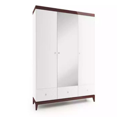 Ontwerper hoogglans kledingkast kasten slaapkamer meubels hout luxe wit