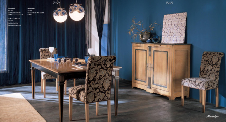 Eetkamer houten stoel met armleuning Klassiek Nieuw Design Gestoffeerde stoel Zithoek Büro