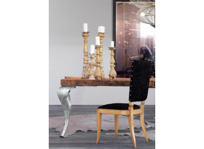 Eetkamerstoel Luxe stoelen Fauteuil Woonkamer Italiaanse meubels Hout Nieuw