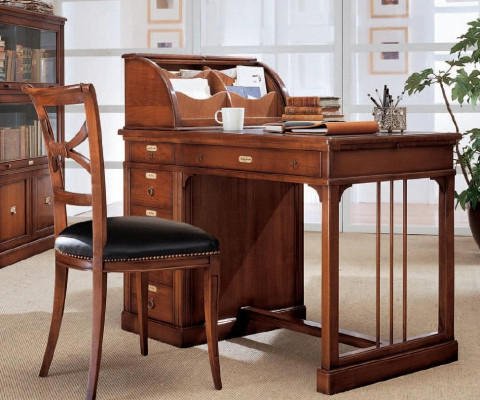 Stoel Kantoor Luxe Fauteuil Eettafel Hout Armstoel Meubels Ontwerp Bizzotto Italië
