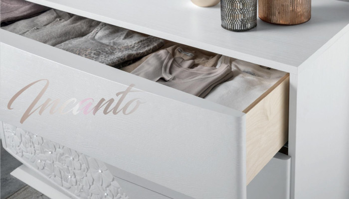 Moderne luxe set van 2 delen dressoir spiegel dressoir houten console sideboard meubels
