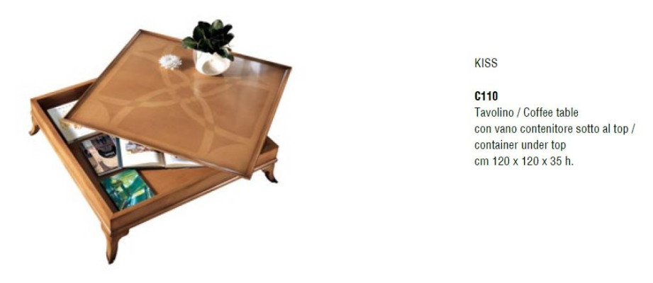 Salontafel Moderne koffietafel Tafels Salontafels Italiaanse meubels Inrichting
