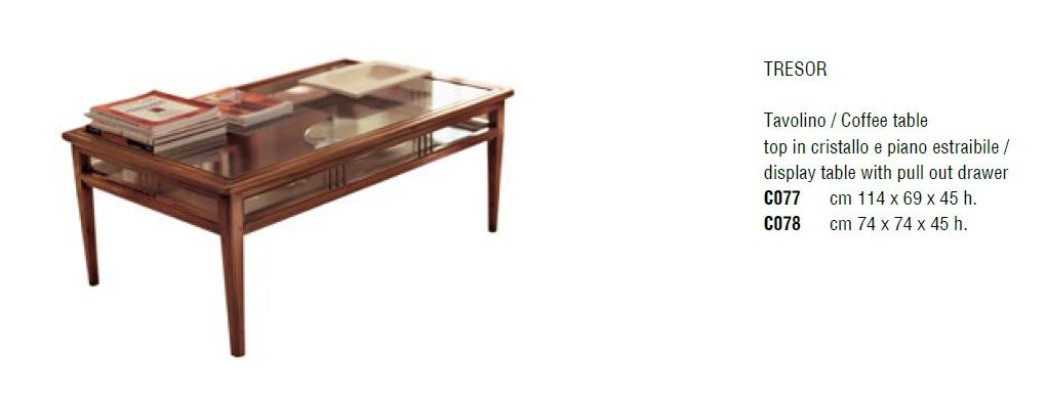 Salontafel Tafel Bijzettafel Ontwerp Woonkamer Hout Koffiebank Italiaans