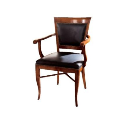 Eetkamerstoel Hout Nieuwe eetstoel meubelontwerp fauteuil Déco stoel armleuning