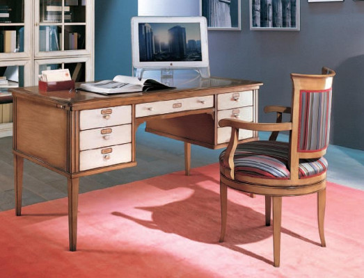 Ontwerp gestoffeerde stoel Stoelen Eetkamerstoel Bureaustoel Klassiek Bruin Fauteuil Stoel