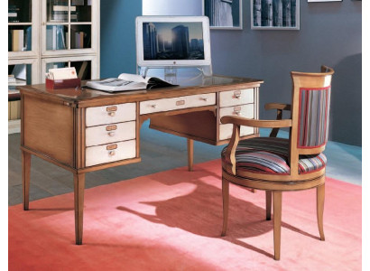 Ontwerp gestoffeerde stoel Stoelen Eetkamerstoel Bureaustoel Klassiek Bruin Fauteuil Stoel