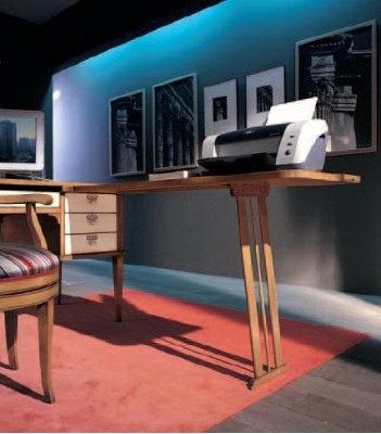 Ontwerp gestoffeerde stoel Stoelen Eetkamerstoel Bureaustoel Klassiek Bruin Fauteuil Stoel