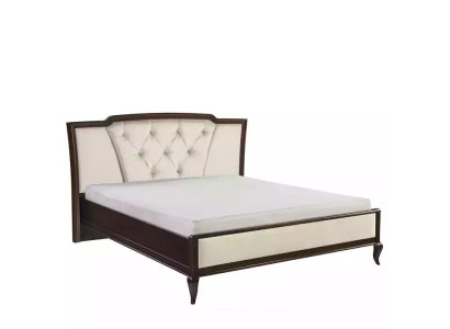 Bed van hout Chesterfield bedden Tweepersoons bed in de slaapkamer Fluweel Textiel