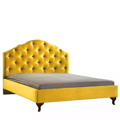Chesterfield geel bed voor de slaapkamer Bedden dubbel licht luxe