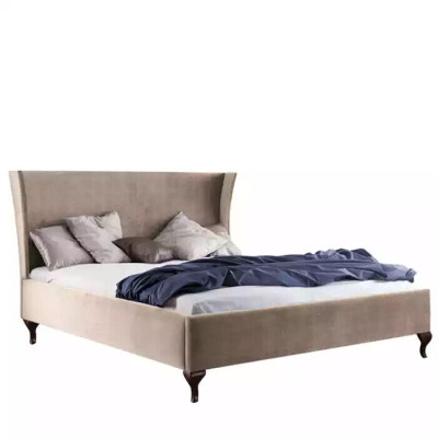 Bed Kussen Design Luxe Dubbele Hotelbedden Barok Houten Meubelen