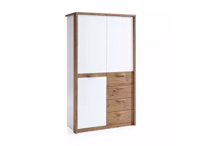 Kast Massief Slaapkamermeubelen Kledingkast Hout Wit Kast
