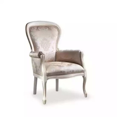 Luxe fauteuil woonkamer textiel fauteuil klassiek design bekleding