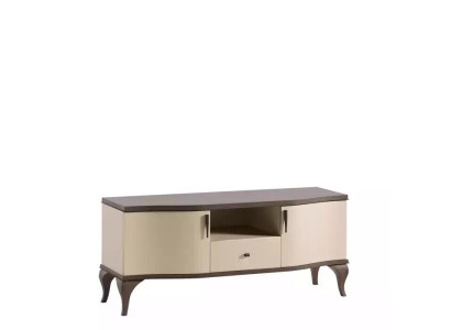 TV-stand woonkamer beige meubels hout sideboard stijl modern