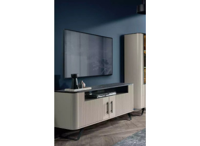 Tv-stand dressoir ladekast tv laag dressoir laden houten kast