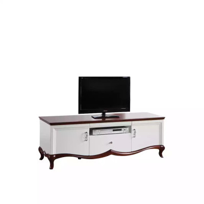 rtv Lowboard tv-standaard Sideboard Hout Luxe wit Woonkamer kast