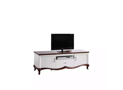 rtv Lowboard tv-standaard Sideboard Hout Luxe wit Woonkamer kast