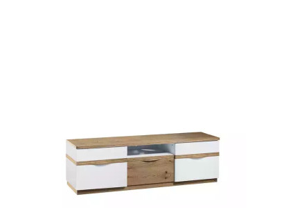 TV standaard tv wand woonwand laagbord wit hoogglans tv standaard