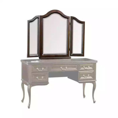 Ontwerper spiegel dressoir Art Deco spiegel woonkamer plank luxe hout