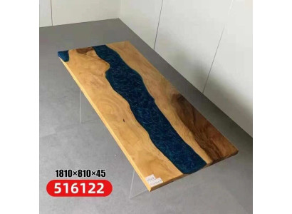 Eettafel River Table Echt Hout Riviertafel Massief Epoxyhars Tafels 181x81 Nieuw
