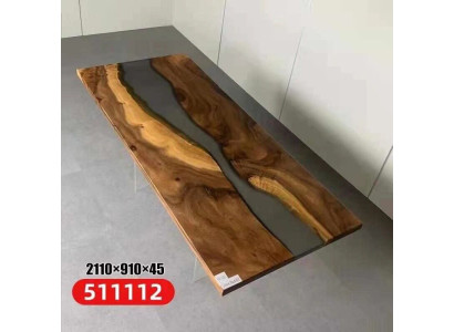 Ontwerp Tafel Moderne Zee Rivier Meubels Tafels Eettafel Tafels Epoxyhars Oceaan