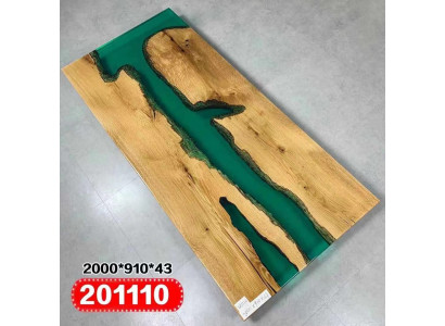 tabel eettafel tafels hars epoxy massief design meubels 200x91 echt hout epoxy