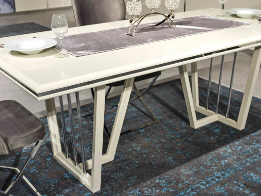 Luxe eetkamerset 7-delig. Eettafel Stoelen Modern Meubel Design Tafel