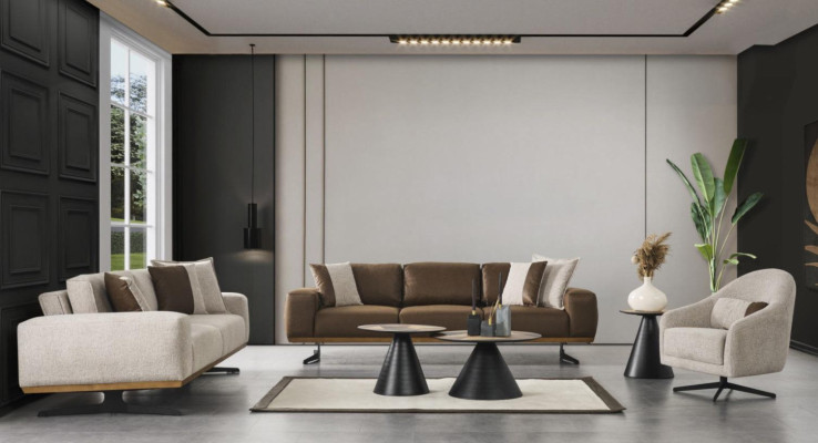 Sofaset 4+3+1 Zit Luxe Meubels Bankstellen Woonkamer Bank 3-delig