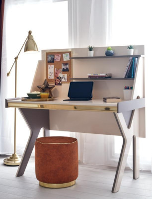 Luxe modern slaapkamermeubilair set bed nachtkastje bureau nieuw