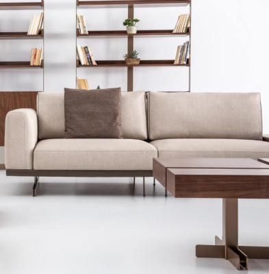 Beige-bruine bankstel Luxe bankstellen zitgroep bankstel set banken 3+2 zits