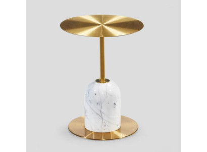 Bijzettafel hoogwaardig metaal modern salontafel koffietafel woonkamer