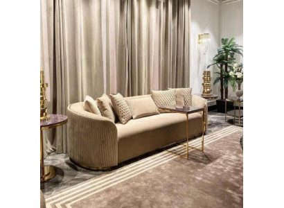 Bankstel 3-zits bankstellen Zit Modern Luxe Textiel Woonkamer Driezitter